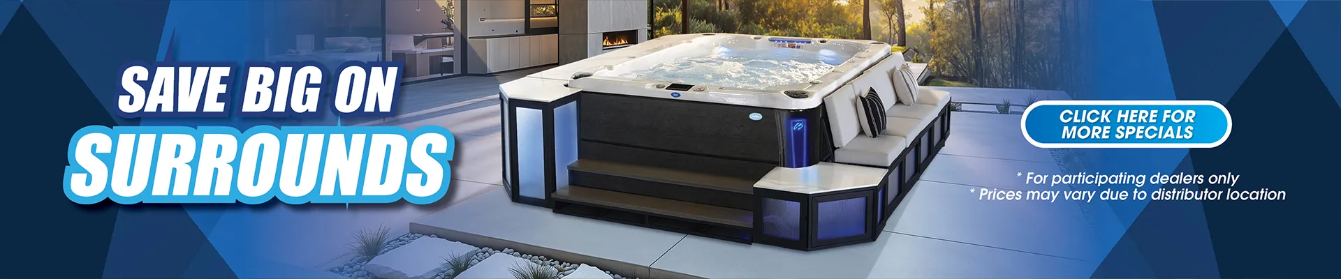Calspas hot tub being used in a family setting - Murfreesboro